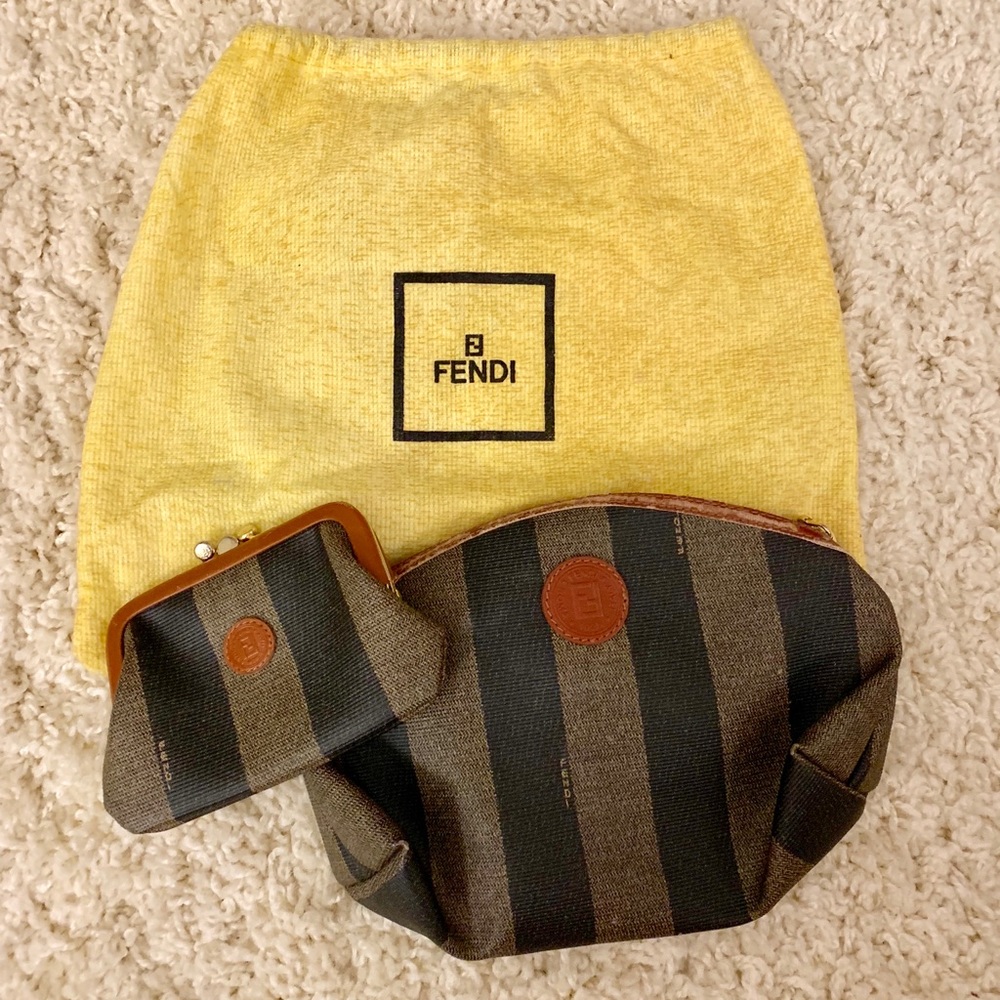 Fendi Vintage Coin Pouch and Purse